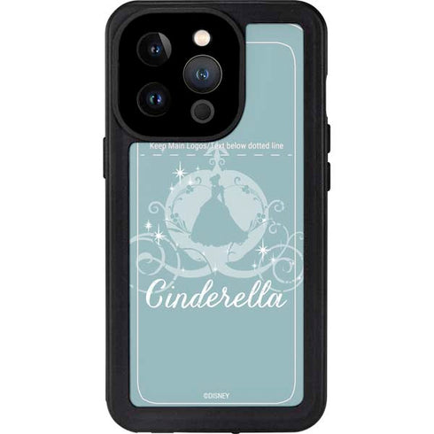 Disney Cinderella Carriage iPhone 15 Pro Waterproof Case