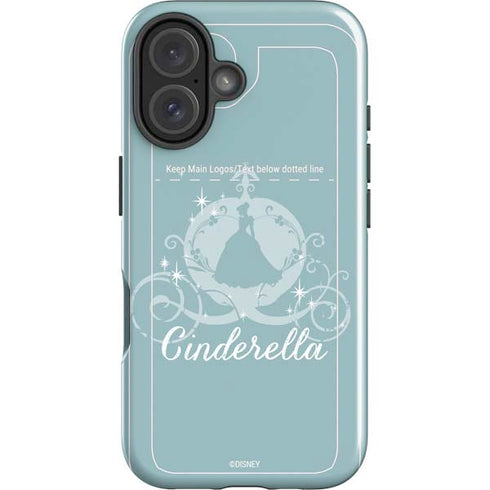 Disney Cinderella Carriage iPhone 16 Plus Impact Case