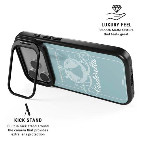 Disney Cinderella Carriage iPhone 17 Pro Max Kickstand Case