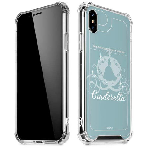 Disney Cinderella Carriage iPhone X/XS Clear Case