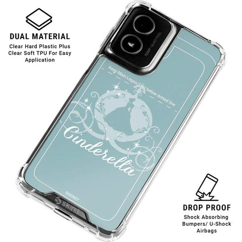 Disney Cinderella Carriage Moto G Power 5G (2024) Clear Case