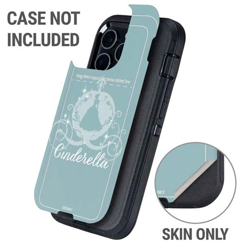 Disney Cinderella Carriage Otterbox Defender iPhone Skin