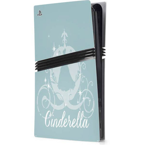 Disney Cinderella Carriage PS5 Pro Console Skin