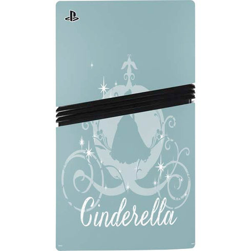 Disney Cinderella Carriage PS5 Pro Console Skin