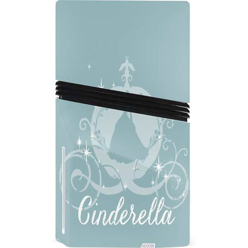 Disney Cinderella Carriage PS5 Pro Disk Console Skin