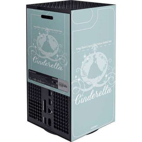 Disney Cinderella Carriage XBox Series X Digital Edition Console Skin