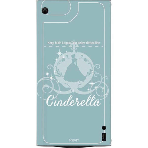 Disney Cinderella Carriage XBox Series X Digital Edition Console Skin