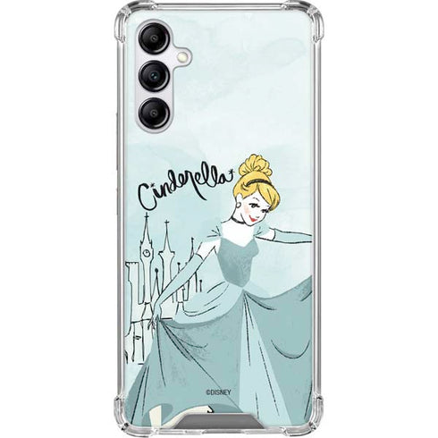 Disney Princess Cinderella Curtsy Art Gabb Phone 4 Clear Case