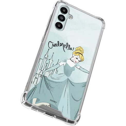 Disney Princess Cinderella Curtsy Art Gabb Phone 4 Clear Case