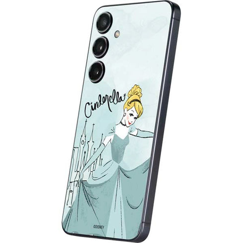 Disney Princess Cinderella Curtsy Art Galaxy A16 5G Skin