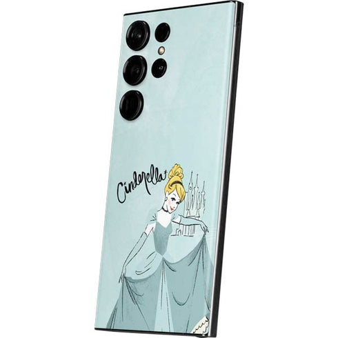 Disney Princess Cinderella Curtsy Art Galaxy Skins