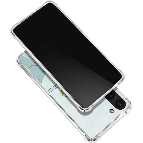 Disney Princess Cinderella Curtsy Art Galaxy S24 FE Clear Case