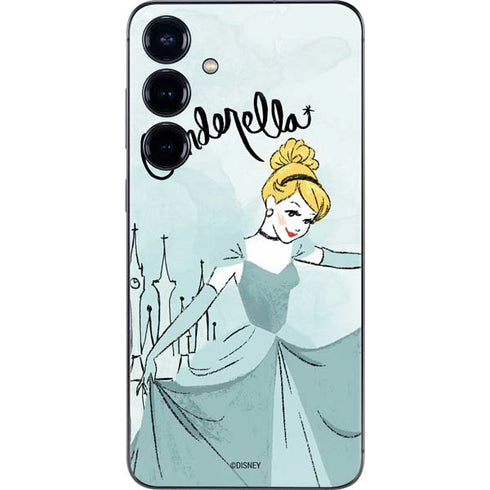 Disney Princess Cinderella Curtsy Art Galaxy S24 Skin