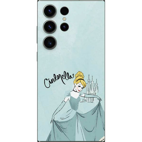 Disney Princess Cinderella Curtsy Art Galaxy S24 Ultra Skin