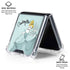 Disney Princess Cinderella Curtsy Art Galaxy Z Flip6 Clear Case