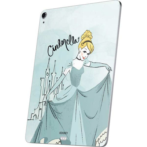 Disney Princess Cinderella Curtsy Art Apple iPad Air Skin