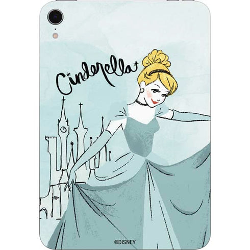 Disney Princess Cinderella Curtsy Art Apple iPad Mini Skin