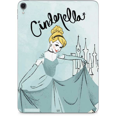 Disney Princess Cinderella Curtsy Art Apple iPad Pro Skin