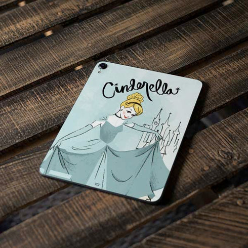 Disney Princess Cinderella Curtsy Art Apple iPad Pro Skin