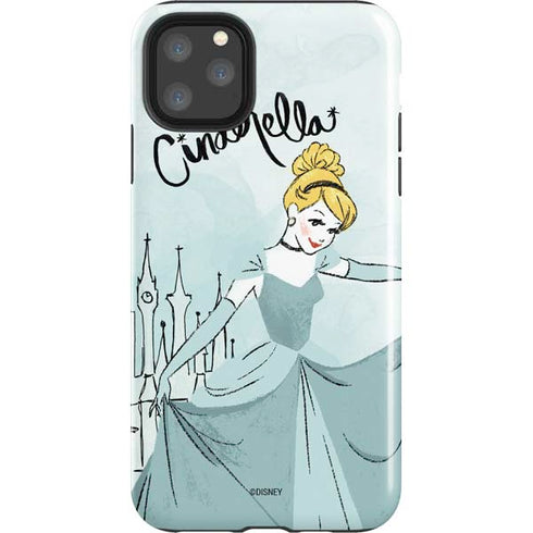 Disney Princess Cinderella Curtsy Art iPhone Cases