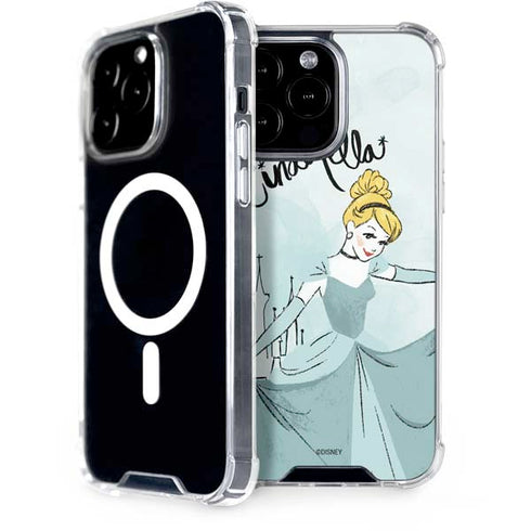 Disney Princess Cinderella Curtsy Art iPhone Cases