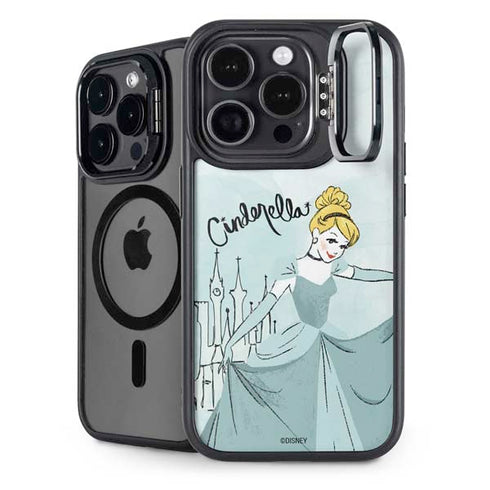 Disney Princess Cinderella Curtsy Art iPhone 14 Pro Kickstand Case