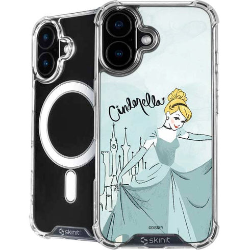Disney Princess Cinderella Curtsy Art iPhone 16 MagSafe Case