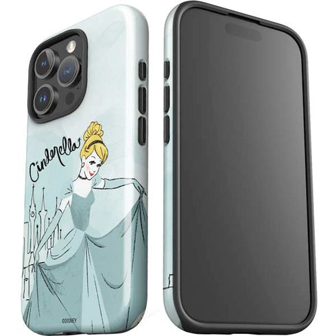 Disney Princess Cinderella Curtsy Art iPhone 16 Pro Impact Case