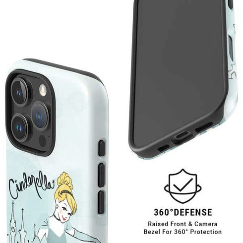 Disney Princess Cinderella Curtsy Art iPhone 16 Pro Magsafe Impact Case