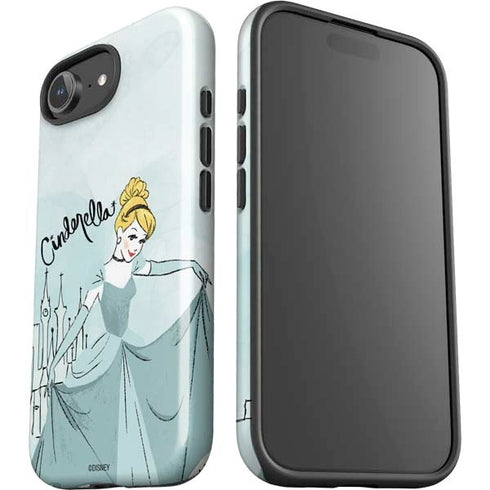 Disney Princess Cinderella Curtsy Art iPhone 16e Impact Case