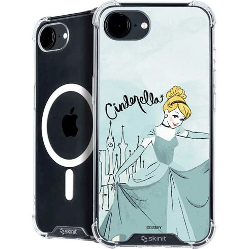 Disney Princess Cinderella Curtsy Art iPhone 16e MagSafe Case