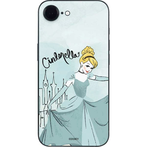 Disney Princess Cinderella Curtsy Art iPhone 16e Skin