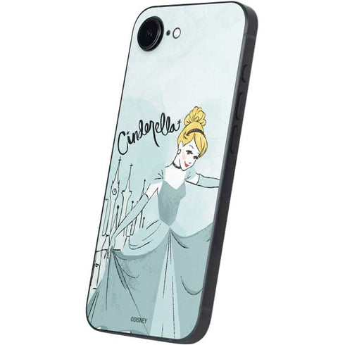 Disney Princess Cinderella Curtsy Art iPhone 16e Skin