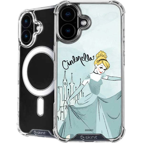 Disney Princess Cinderella Curtsy Art iPhone 17 MagSafe Case
