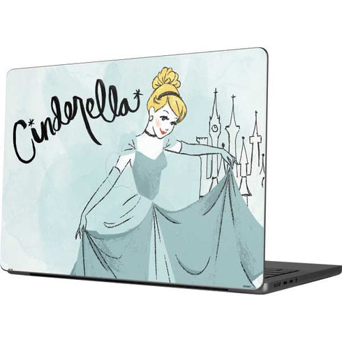 Disney Princess Cinderella Curtsy Art Apple MacBook Pro 14-inch Skin