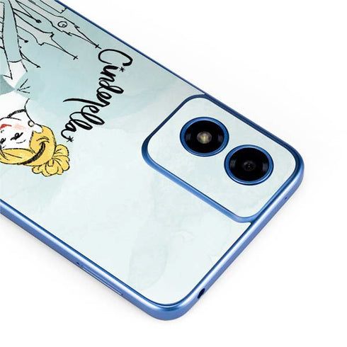 Disney Princess Cinderella Curtsy Art Moto G Play 4G (2024) Skin