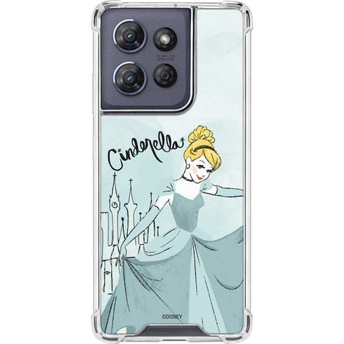 Disney Princess Cinderella Curtsy Art Moto G Play 5G (2025) Clear Case