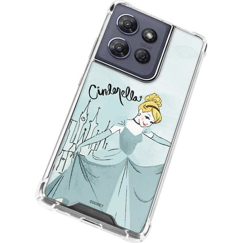 Disney Princess Cinderella Curtsy Art Moto G Play 5G (2025) Clear Case