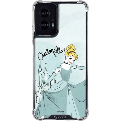 Disney Princess Cinderella Curtsy Art Moto G Power 5G (2024) Clear Case