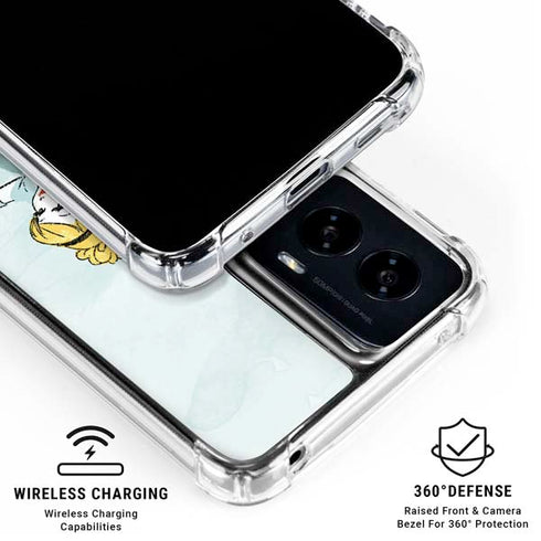 Disney Princess Cinderella Curtsy Art Moto G Power 5G (2024) Clear Case