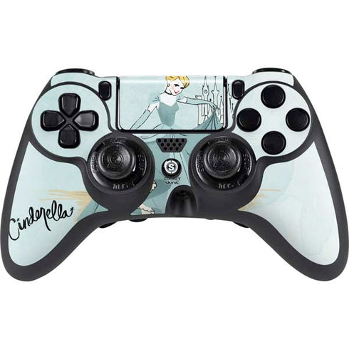 Disney Princess Cinderella Curtsy Art PlayStation PS4 Skins