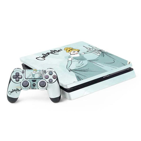 Disney Princess Cinderella Curtsy Art PlayStation PS4 Skins
