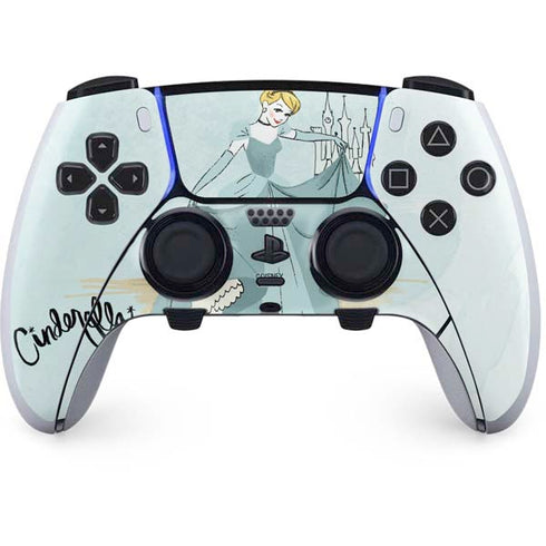 Disney Princess Cinderella Curtsy Art PlayStation PS5 Skins