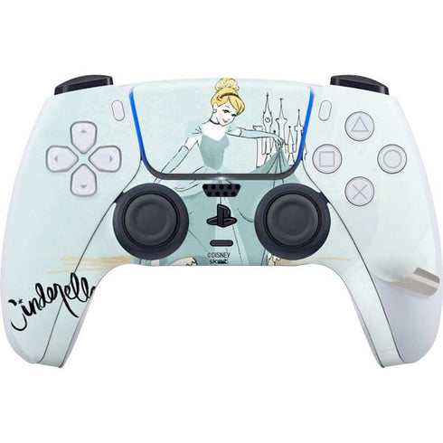 Disney Princess Cinderella Curtsy Art PS5 Pro Disk Bundle Skin