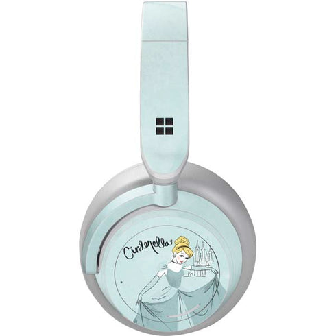 Disney Princess Cinderella Curtsy Art Surface Headphones Skin