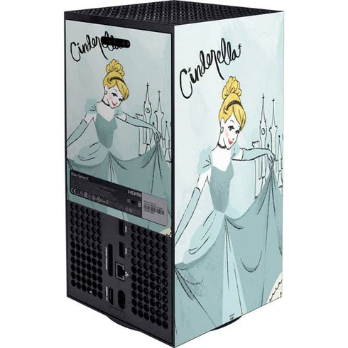 Disney Princess Cinderella Curtsy Art XBox Series X Digital Edition Bundle Skin