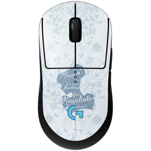 Disney Cinderella Faith In Your Dreams Silhouette G Pro Wireless Gaming Mouse Skin