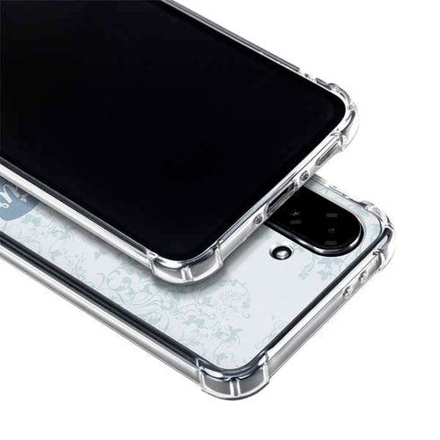 Disney Cinderella Faith In Your Dreams Silhouette Galaxy A36 5G Clear Case