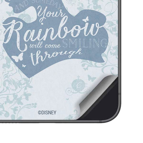 Disney Cinderella Faith In Your Dreams Silhouette Galaxy S25 Plus Skin