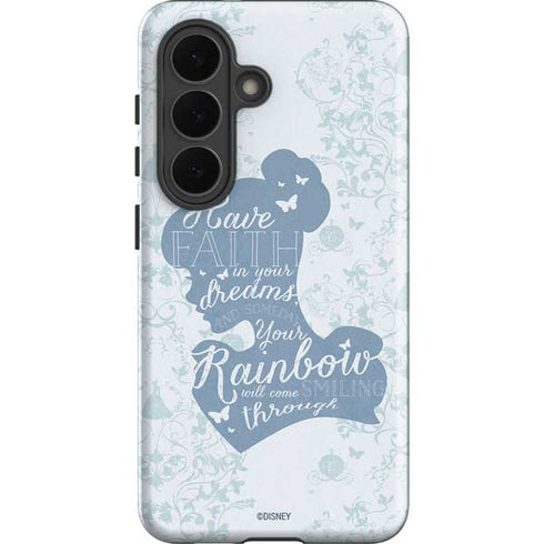 Disney Cinderella Faith In Your Dreams Silhouette Galaxy S26 Plus Impact Case
